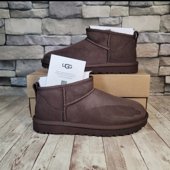 Burnt Cedar Short Uggs Brown UGG Shoes Ugg Ultra Mini Burnt Cedar